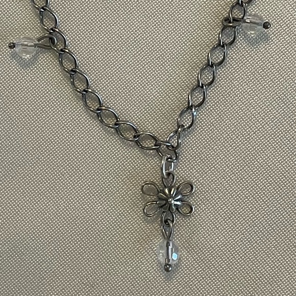 Silpada  Sterling Silver Crystal Bead Ankle Bracelet A1554 - Picture 7 of 9